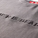 YOUTH IS DEAD® French Terry Cloth Dove Grey Oversize Jumper