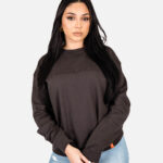 YOUTH IS DEAD® French Terry Cloth Dove Grey Oversize Jumper